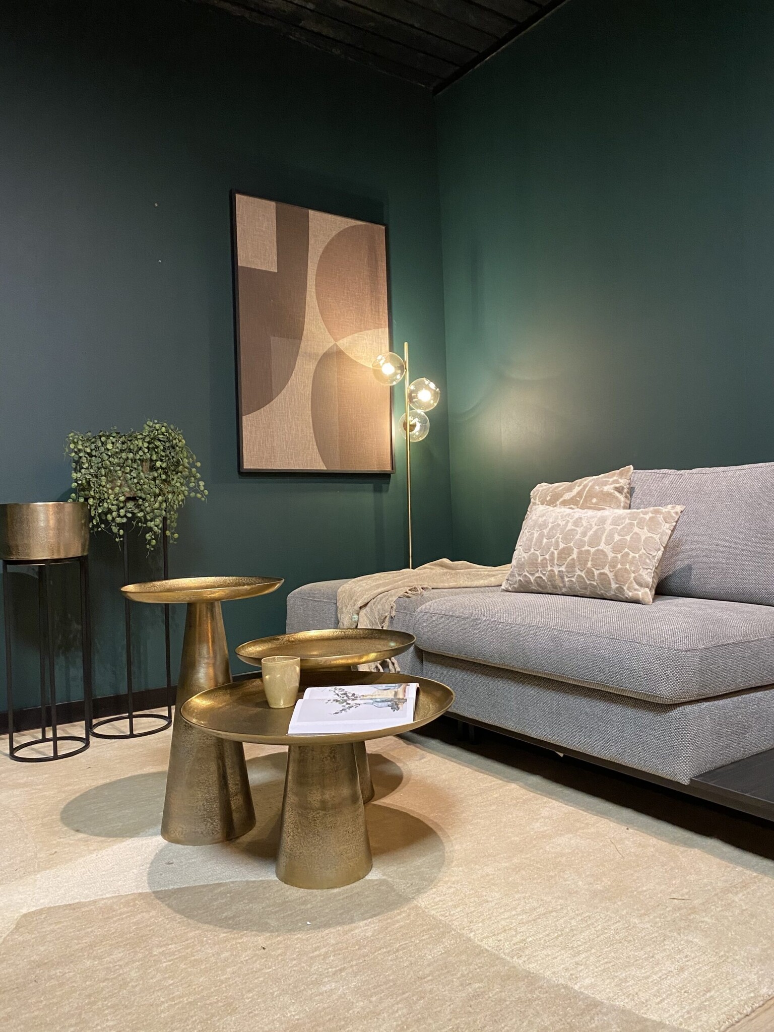 Starfurn - Salontafel Daisy - Brons - 50x50x40 cm