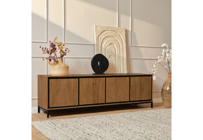 Starfurn - Tv meubel RichWood - Bruin - 45x180x55 cm