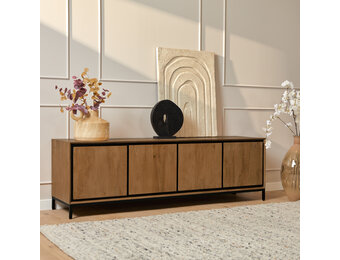 Starfurn - Tv meubel RichWood - Bruin - 45x180x55 cm