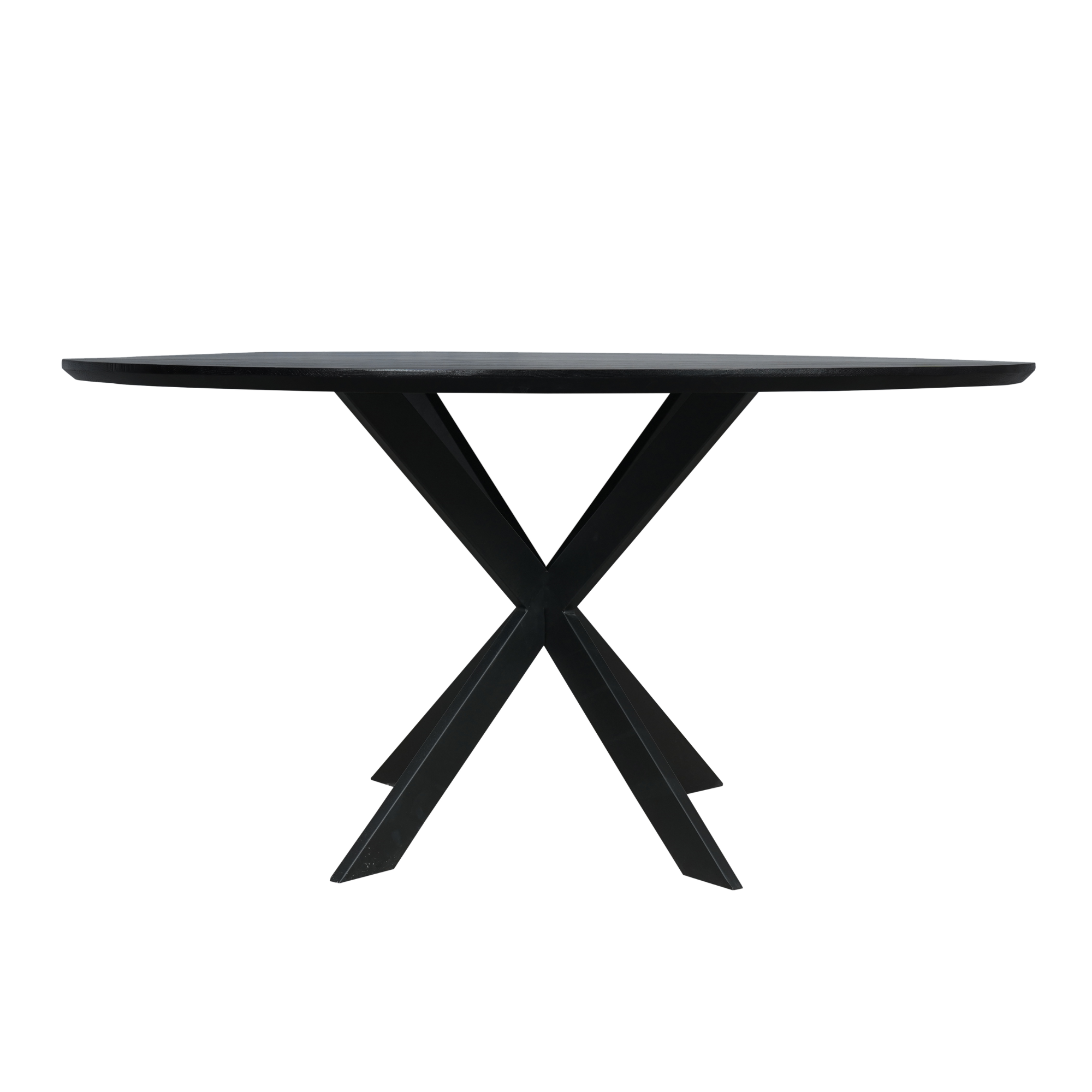 Starfurn - Eettafel Ferris - Zwart - 150x150x76 cm