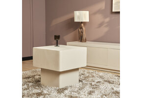 Starfurn - Salontafel Saya - Wit - 50x50x51 cm