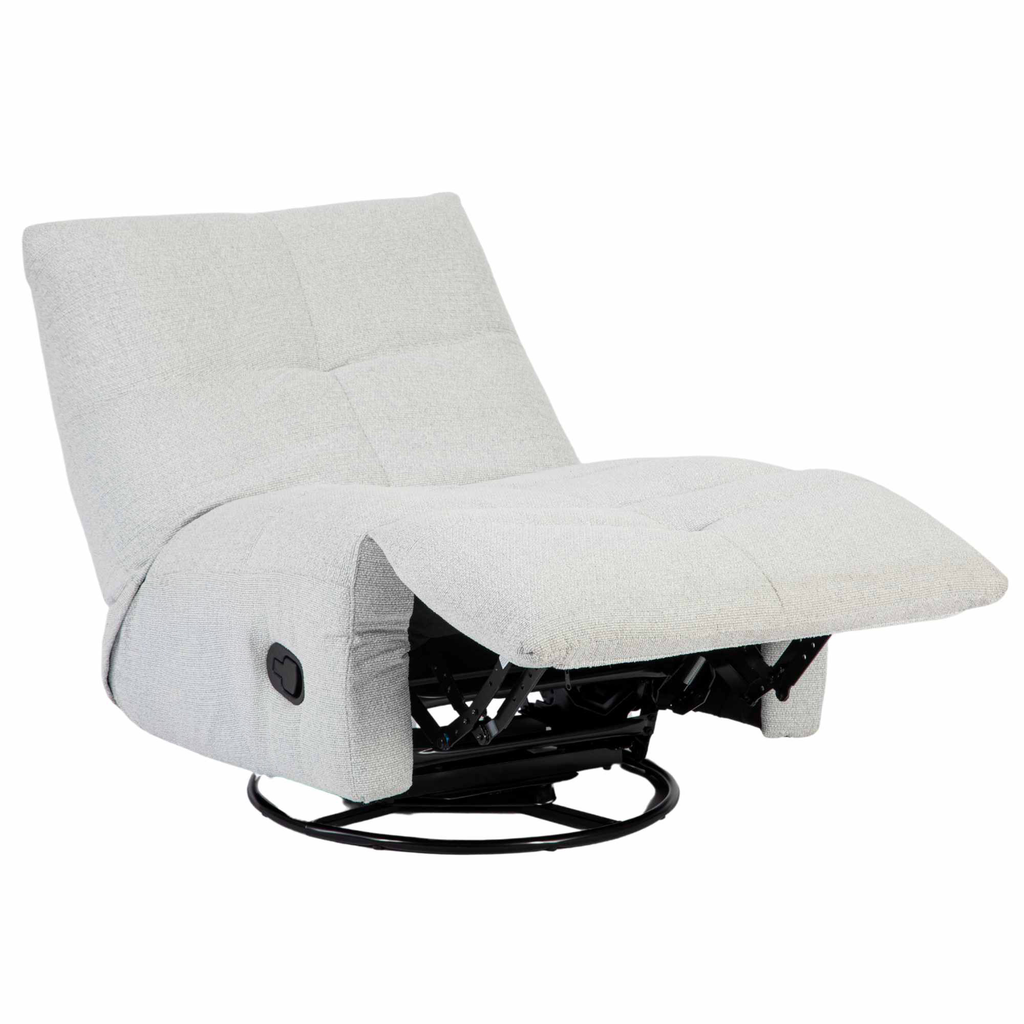 Starfurn - Fauteuil Lazy - Grijs - 103x82x96 cm