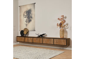 Starfurn - Tv meubel RichWood - Bruin - 35x280x30 cm