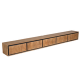 Starfurn - Tv meubel RichWood - Bruin - 35x280x30 cm