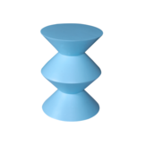 Starfurn - Bijzettafel Abel - Blauw - 33x33x45 cm