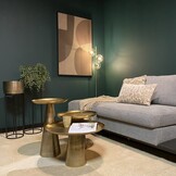 Starfurn - Salontafel Daisy - Brons - 40x40x60 cm