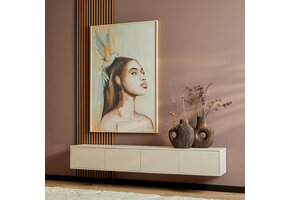 Starfurn - Tv meubel Vision - Beige - 30x200x35 cm