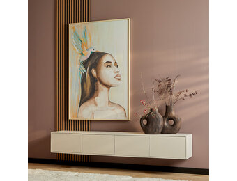 Starfurn - Zwevend tv meubel Vision Sand - 200 cm