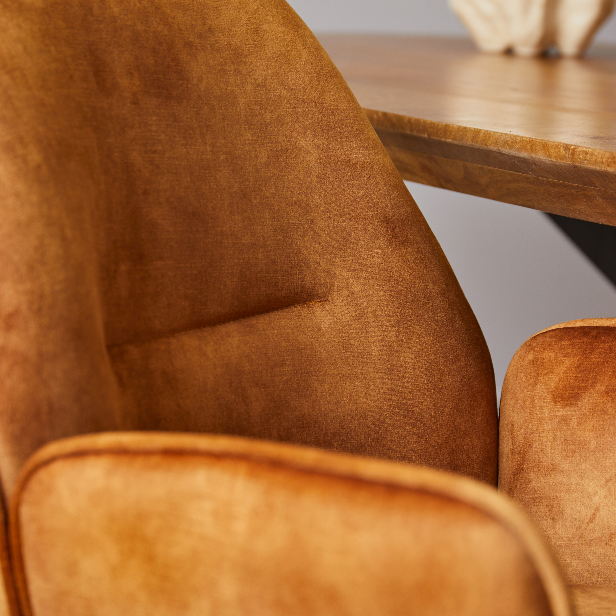 Starfurn - Eetkamerstoel Nova - Goud - 58x65x64 cm