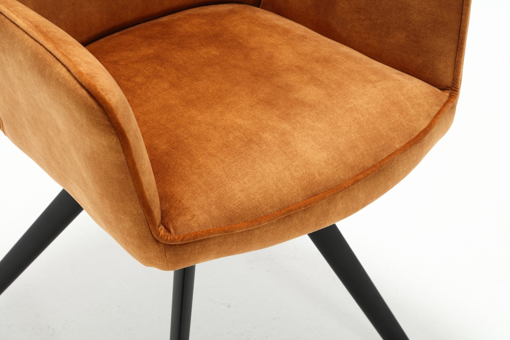 Starfurn - Eetkamerstoel Nova - Gold - Met armleuning - Set van 2