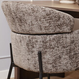 Starfurn - Eetkamerstoel Otis - Grijs - 60,5x74,5x55 cm