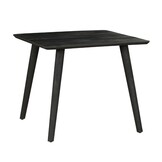 Starfurn - Eettafel Omaha - Zwart - 90x90x40 cm