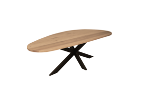 Starfurn - Eettafel Lou - Bruin - 84x180x76 cm