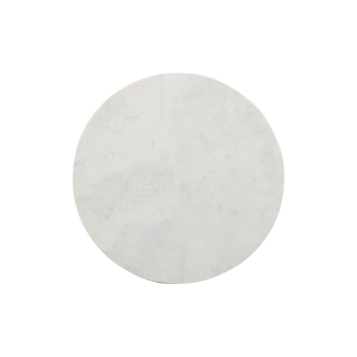 Starfurn - Bijzettafel Kay White marble - 40 cm