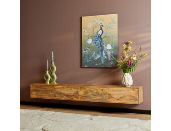 Starfurn - Zwevend tv meubel Vision Natural - 240 cm