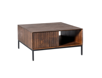 Starfurn - Salontafel Madison - Bruin - 80x80x40 cm