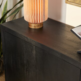 Starfurn - Dressoir Brussel - Zwart - 45x200x80 cm