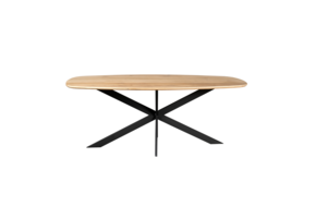 Starfurn - Eettafel Ferris - Bruin - 100x200x76 cm