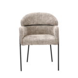 Starfurn - Eetkamerstoel Otis - Beige - 60,5x74,5x55 cm