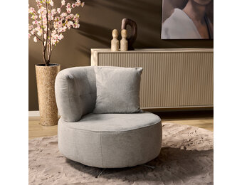 Starfurn - Fauteuil Fien - Light Grey