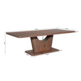 Starfurn - Eettafel Voco - 240 cm - Walnut