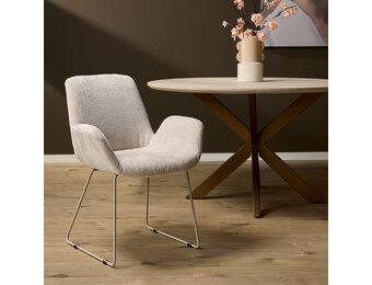 Starfurn - Eetkamerstoel Evan - Sand - Set van 2