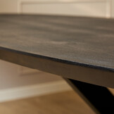 Starfurn - Eettafel Brandy Black - 180 cm - Ovaal