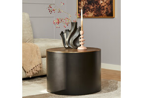 Starfurn - Salontafel Fiore - Zwart - 60x60x45 cm