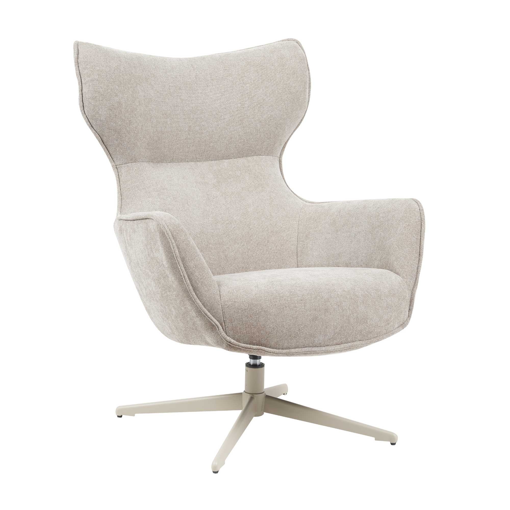 Starfurn - Fauteuil Julia - Taupe - 78x76x102 cm