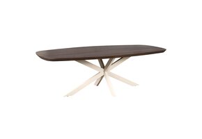 Starfurn - Eettafel Madison - Bruin - 110x240x76 cm