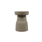 Starfurn - Bijzettafel Drum - Wit - 40x40x42 cm