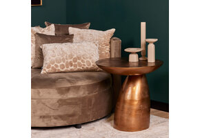 Starfurn - Bijzettafel Jarah - Brons - 55x55x55 cm