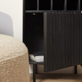 Starfurn - Wijnkast Madison Black - 55 cm