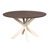 Starfurn - Eettafel Madison - Bruin - 150x150x76 cm