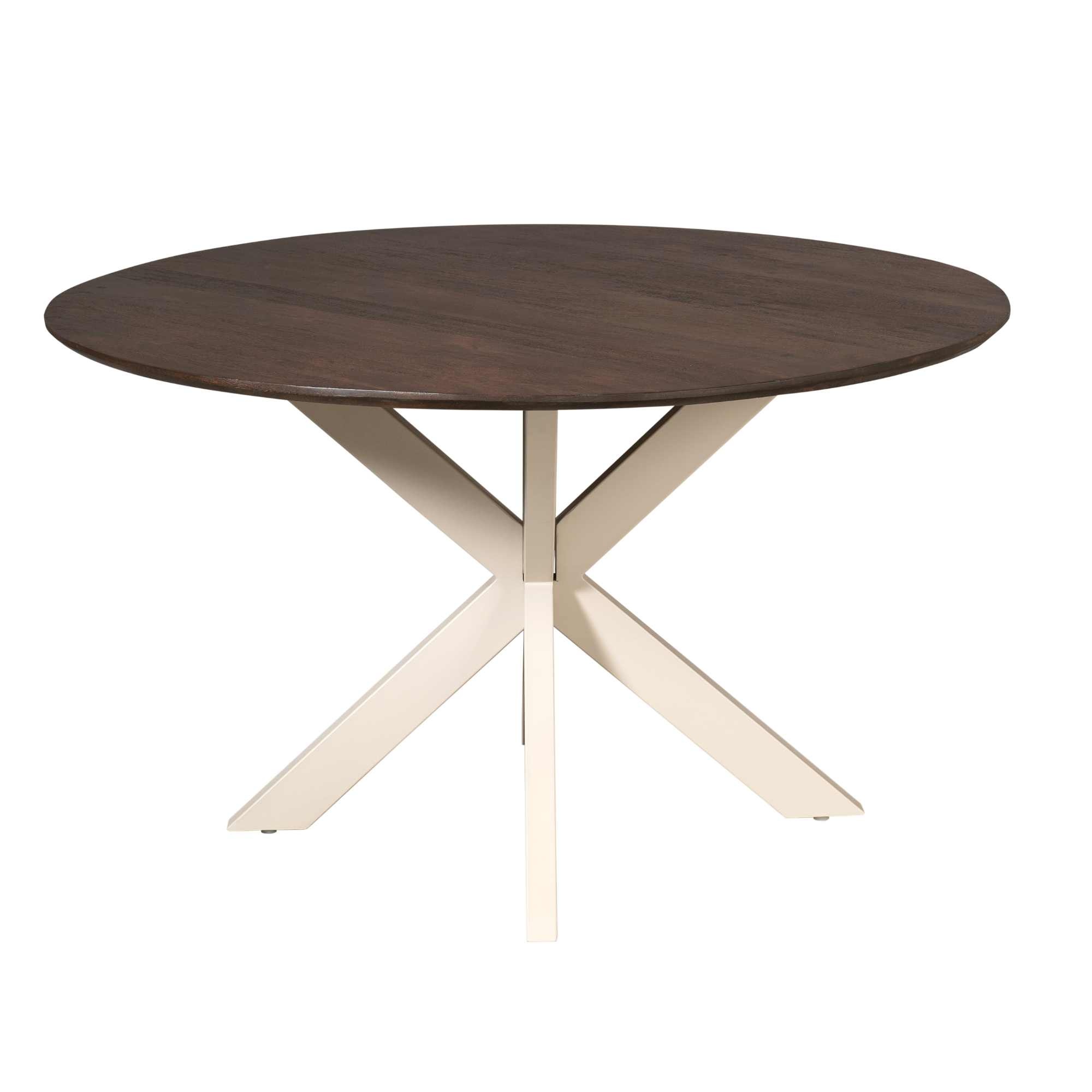 Starfurn - Eettafel Madison - Bruin - 150x150x76 cm