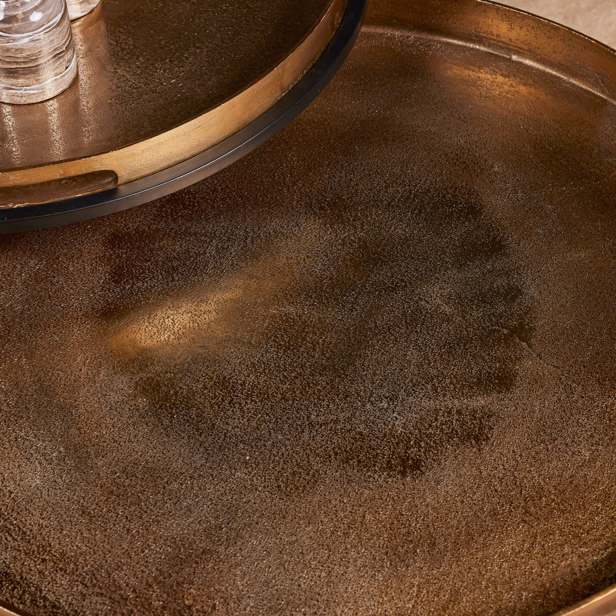 Starfurn - Salontafel Puck - Brons - 78x78x38 cm