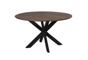 Starfurn - Eettafel Madison - Zwart - 150x150x76 cm