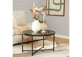 Starfurn - Salontafel Mex - Zwart - 75x75x45 cm