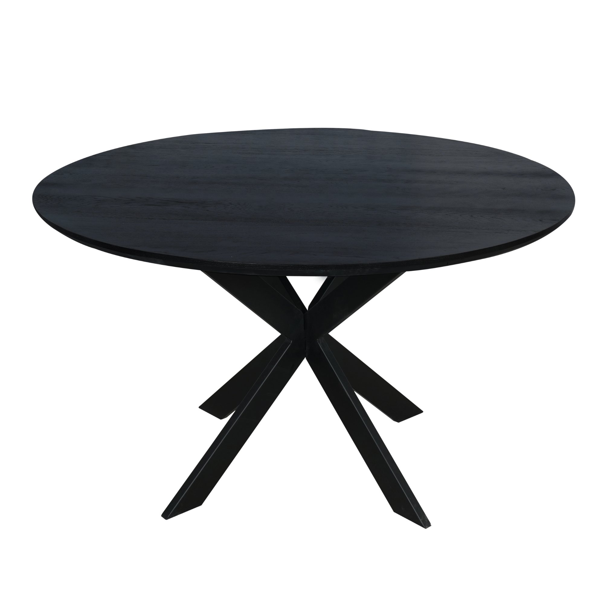 Starfurn - Eettafel Ferris - Zwart - 130x130x76 cm
