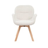 Starfurn - Eetkamerstoel Jesse - Beige - Set van 2