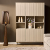 Starfurn - Vakkenkast Madison - Beige - 45x135x200 cm