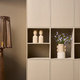 Starfurn - Vakkenkast Madison - Beige - 45x135x200 cm