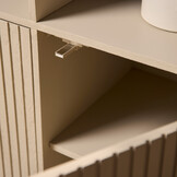 Starfurn - Vakkenkast Madison - Beige - 45x135x200 cm