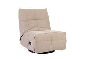 Starfurn - Fauteuil Lazy - Taupe - 103x82x96 cm