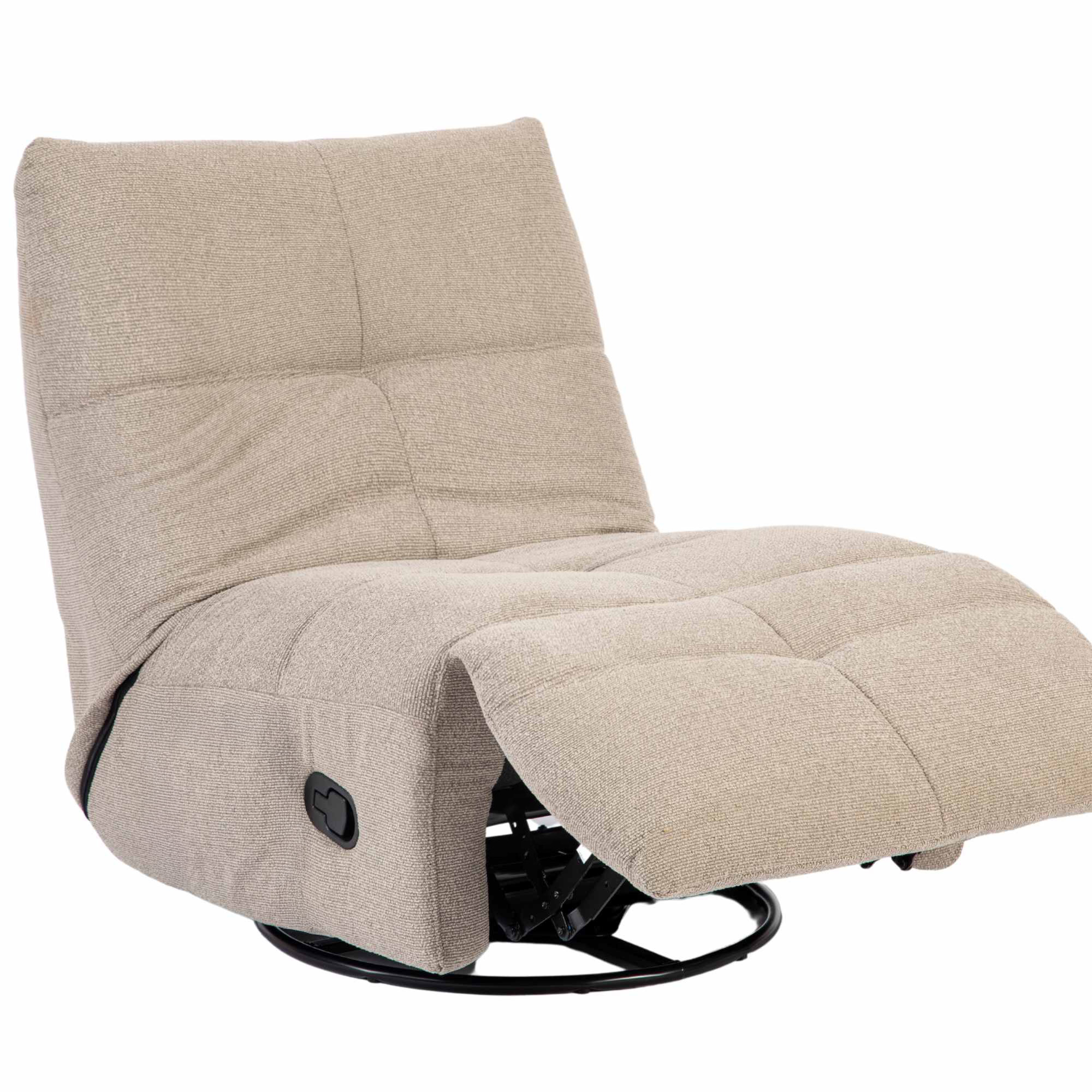 Starfurn - Fauteuil Lazy - Taupe - 103x82x96 cm
