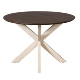 Starfurn - Eettafel Madison - Bruin - 110x110x76 cm