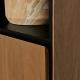 Starfurn - Boekenkast RichWood - Bruin - 45x60x220 cm