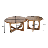 Starfurn - Salontafel Milou - Naturel - 60 cm