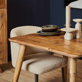 Starfurn - Eettafel Omaha - Bruin - 90x90x76 cm