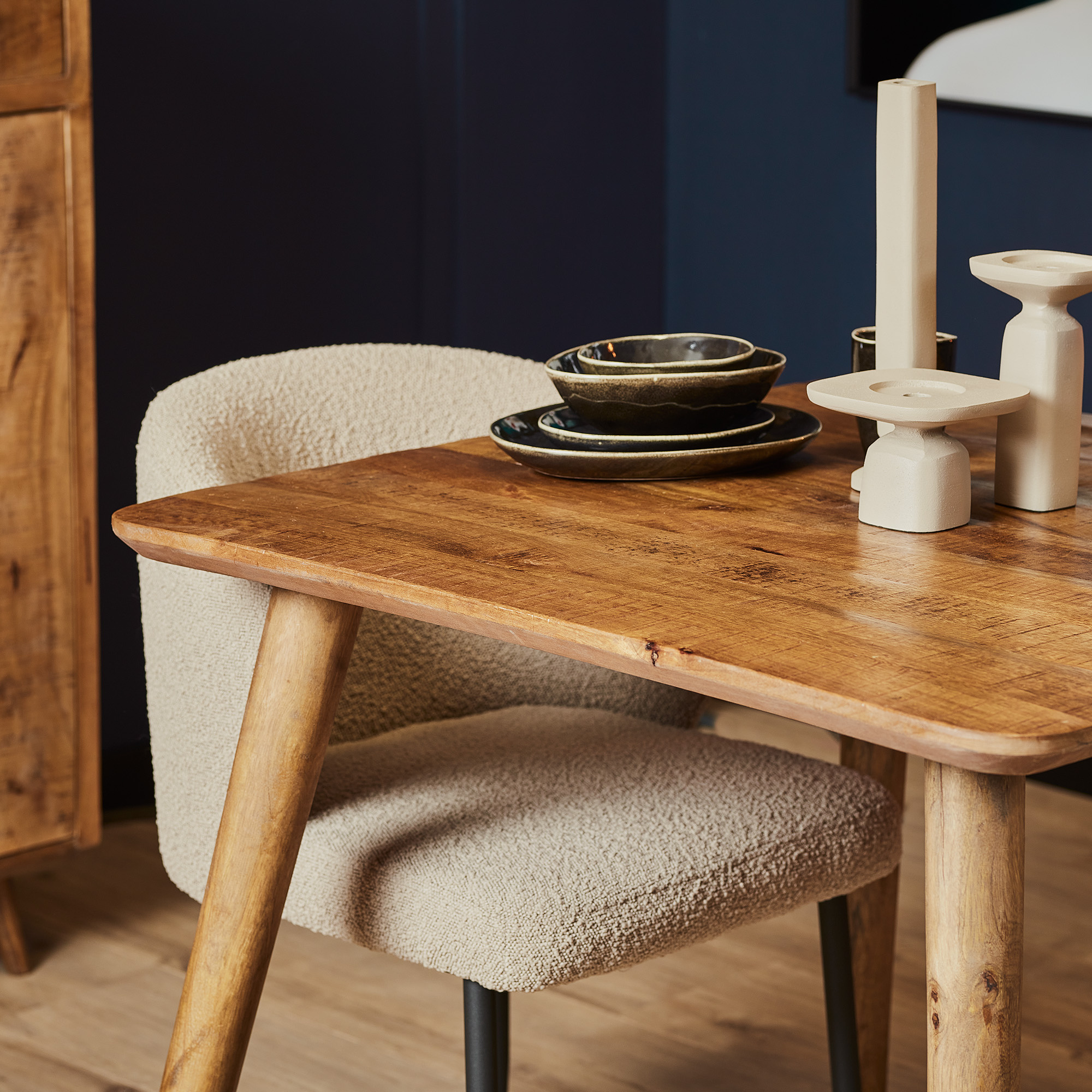 Starfurn - Eettafel Omaha - Bruin - 90x90x76 cm